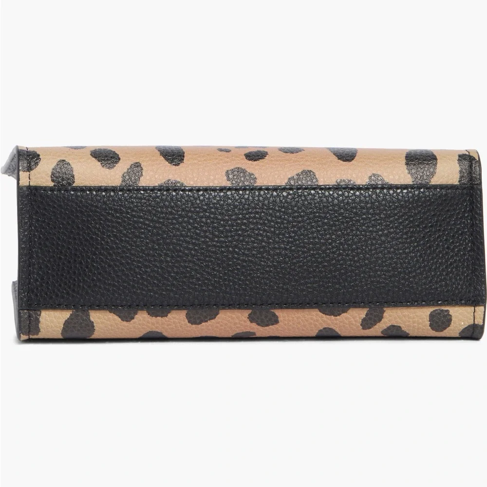 Marc Jacobs Leopard Print Tote in Tan and Black - Picture 6 of 10